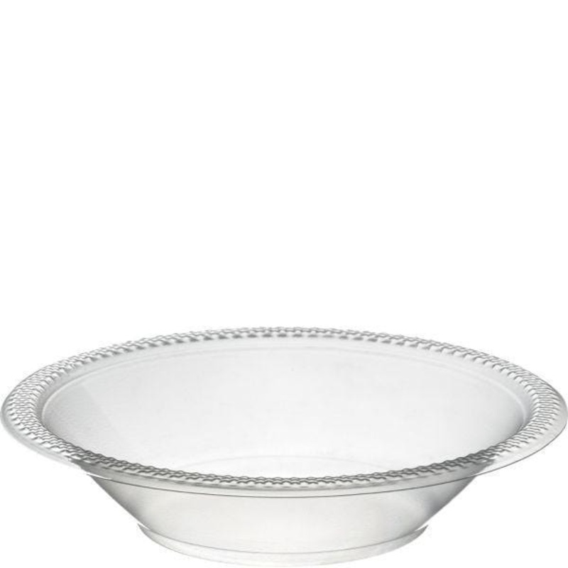 Plastic Bowls 12 Oz. - Clear 20/pkg.