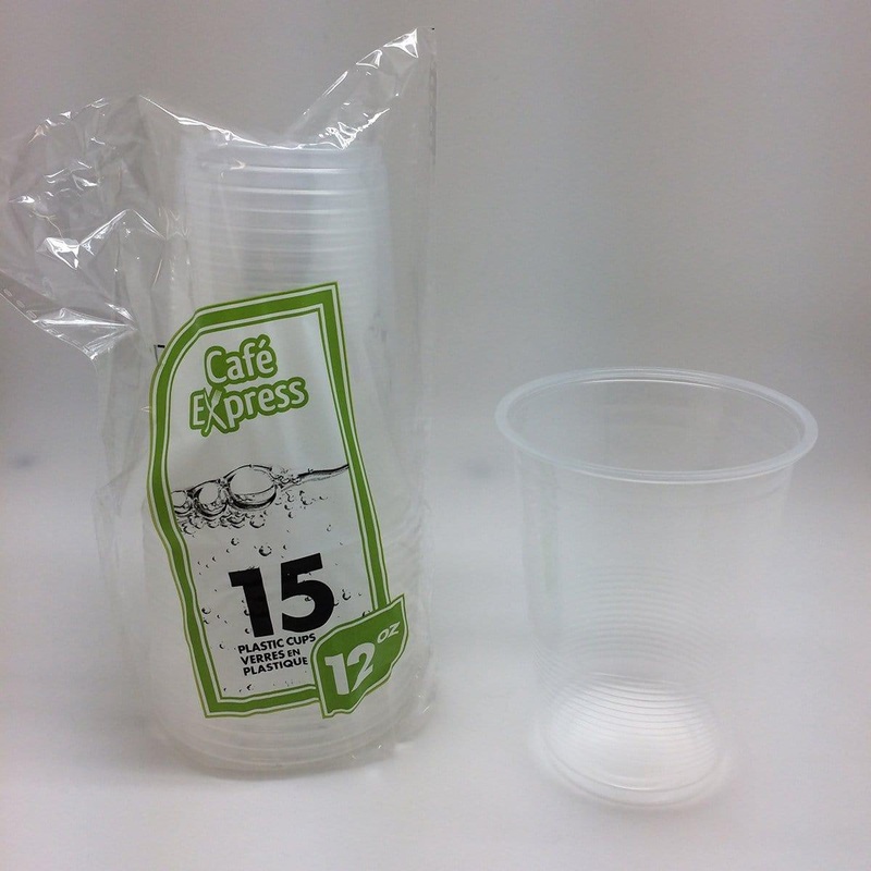 Plastic Glasses 12 Oz. 15/pkg