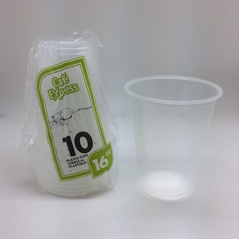 Plastic Glasses 16 Oz. 10/pkg