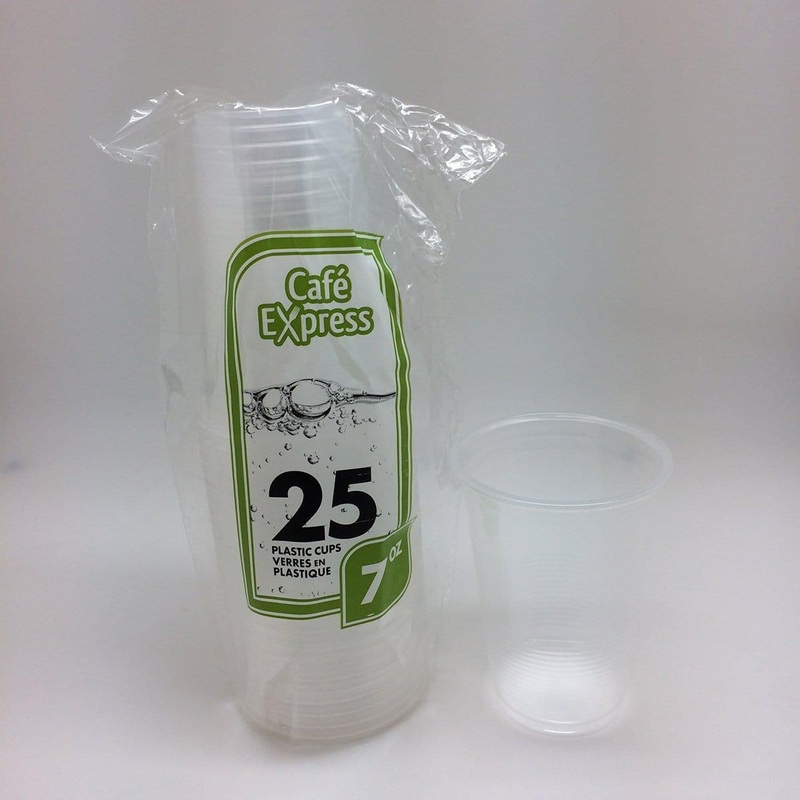Plastic Glasses 7 oz 25/pkg