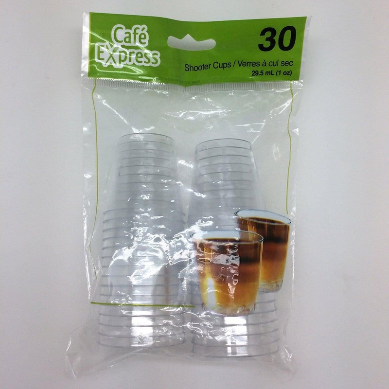 Plastic Shooter Cups 1 Oz 30/Pkg