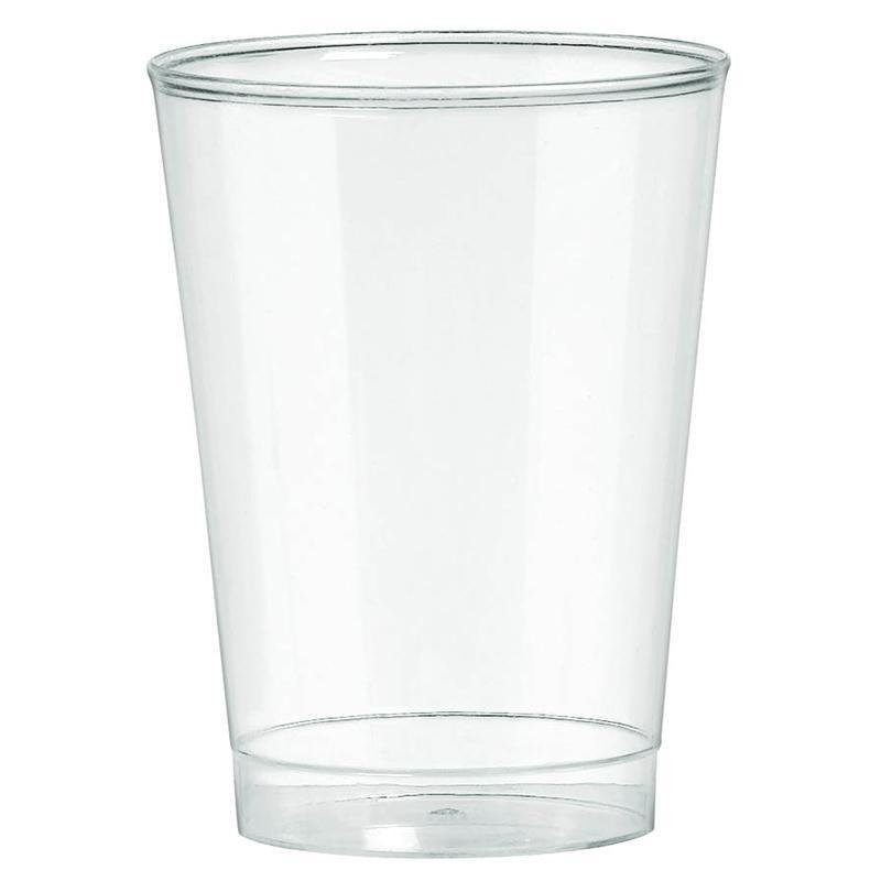 Plastic Tumblers 10 Oz - Clear 72/pkg