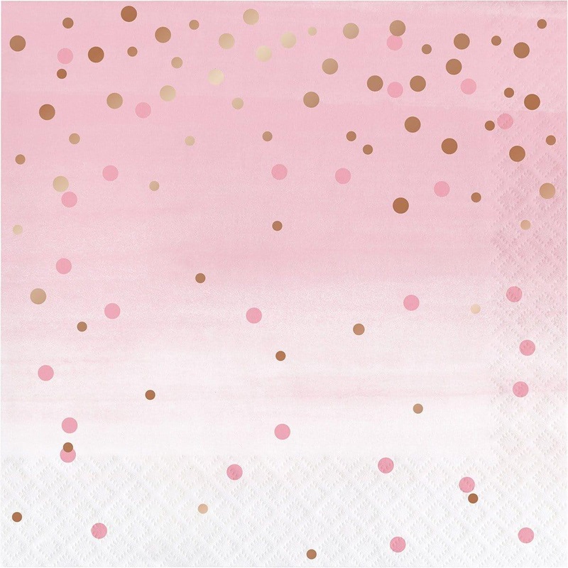 Ros All Day Dots Lunch Napkins, 16 per Package