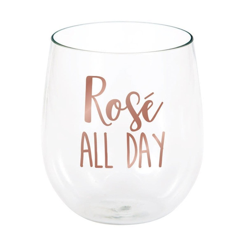 Ros All Day Ros Wine Glass, 14 Ounces