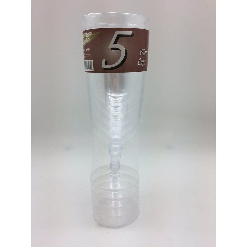 Wine Glasses 5/pkg