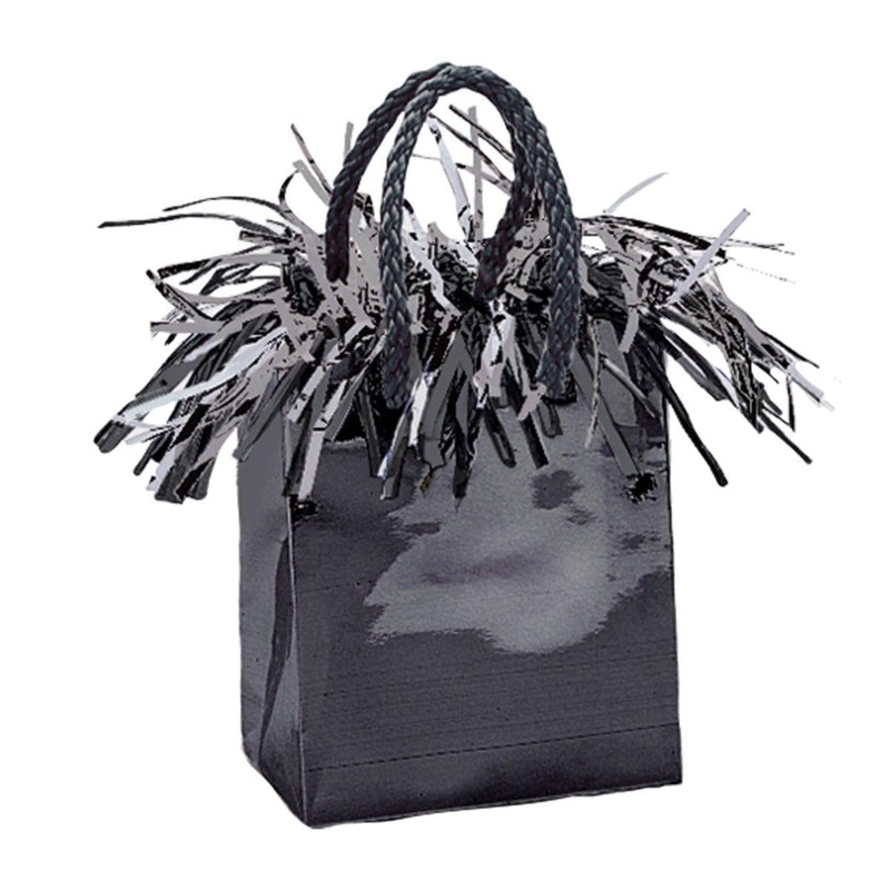 Black Mini Gift Bag Balloon Weight