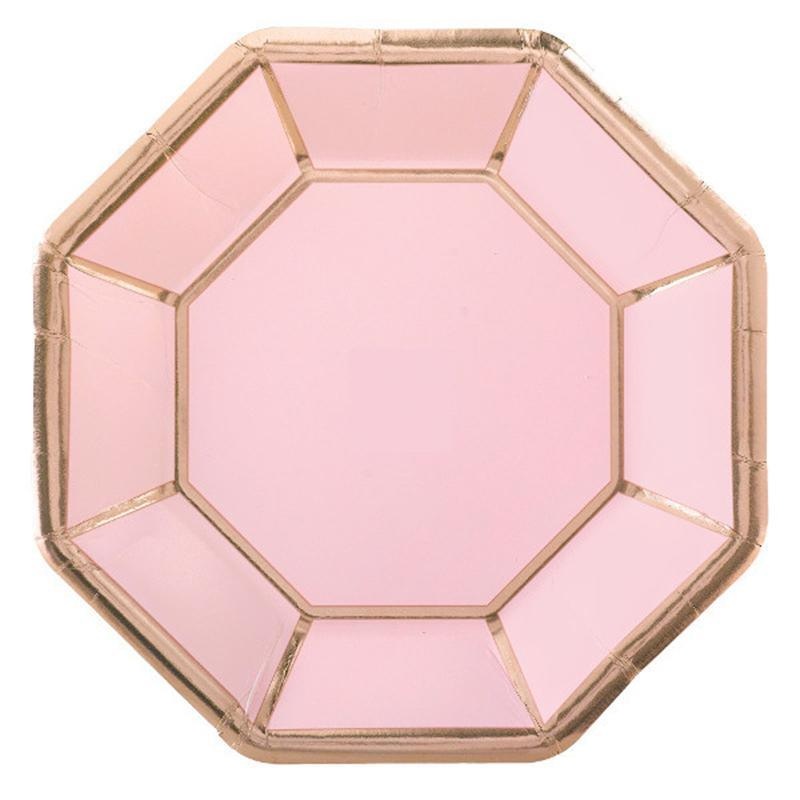 Blush Wedding - Plates 10 In. 8/pkg