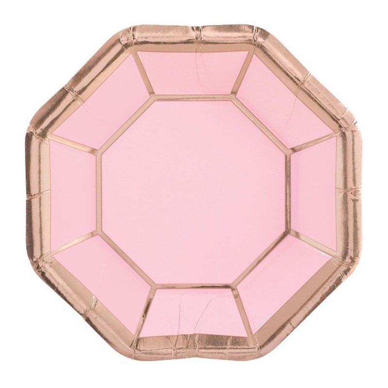 Blush Wedding - Plates 7 In. 8/pkg