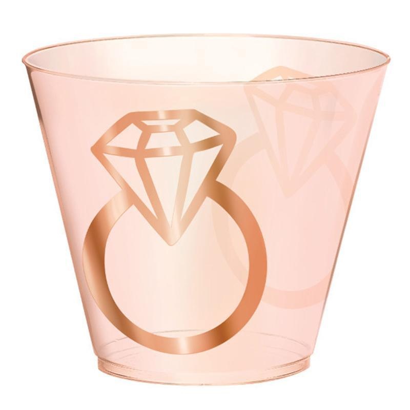 Blush Wedding - Tumblers 9 Oz. 30/pkg