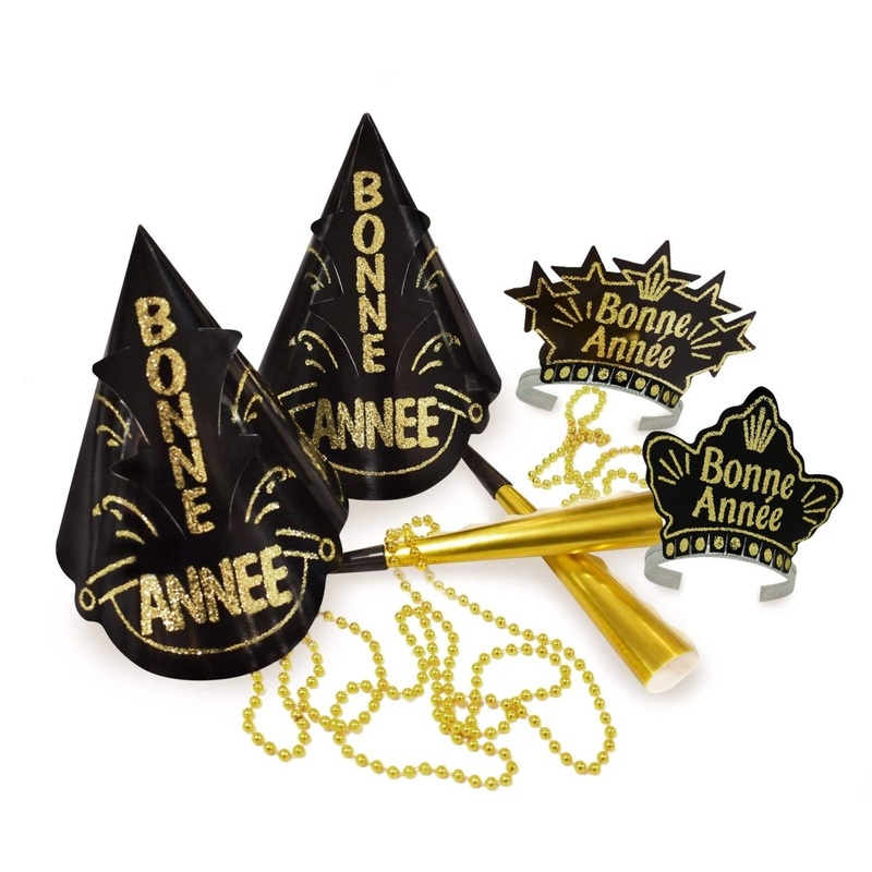 "Bonne Anne" Twilight New Year French Party Kit for 10 people