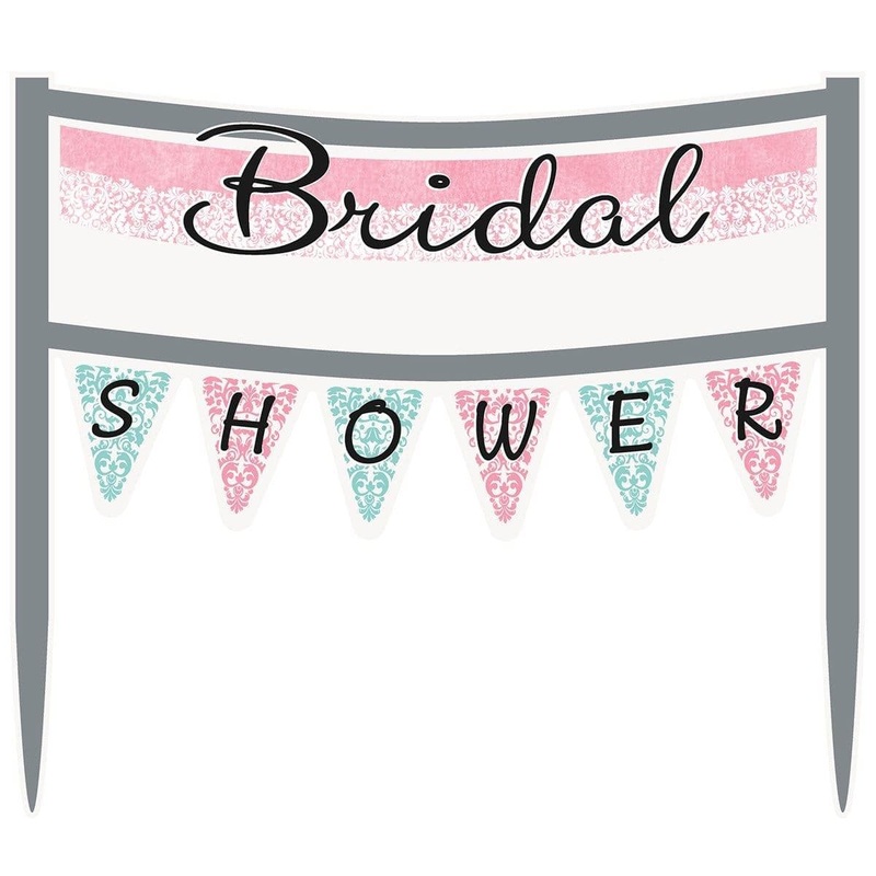 Bridal Shower Cake Banner