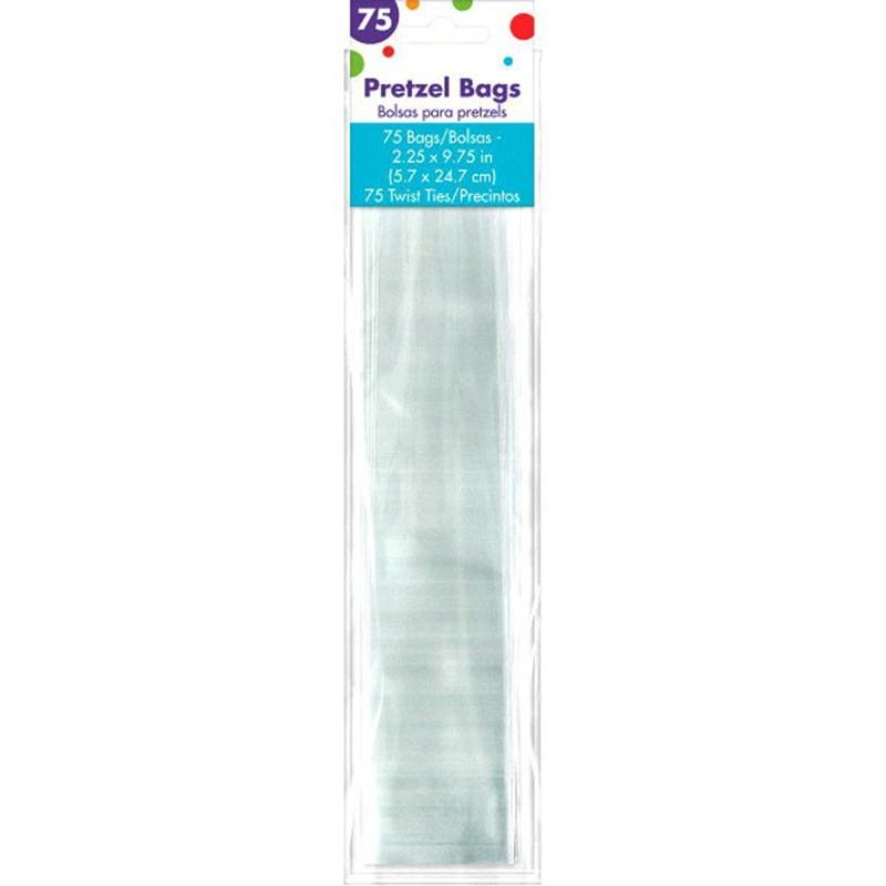 Cello Pretzel Bags 9.75 X 2.25 In. 75/pkg