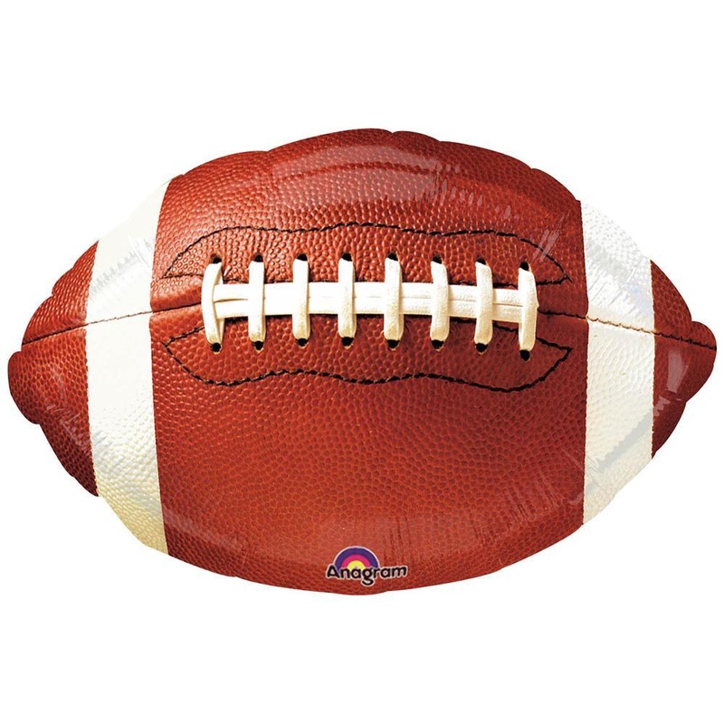 Championship Football Foil Balloon, 18 inches