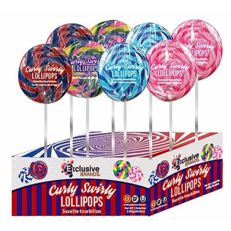Curly Swirly Pop, Assortment, 1 Count