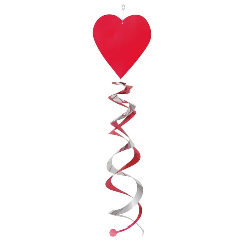 Double Hanging Swirls, 26 inches, 3 Count