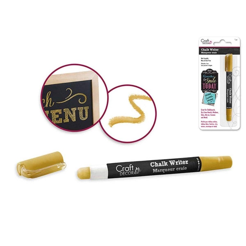 Gold Chalk Writer Blister