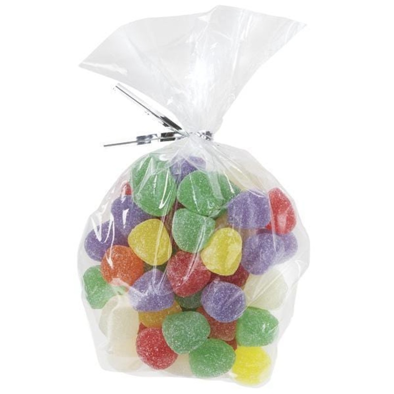 Party Favor Shaped Bags - Clear 100/Pkg.