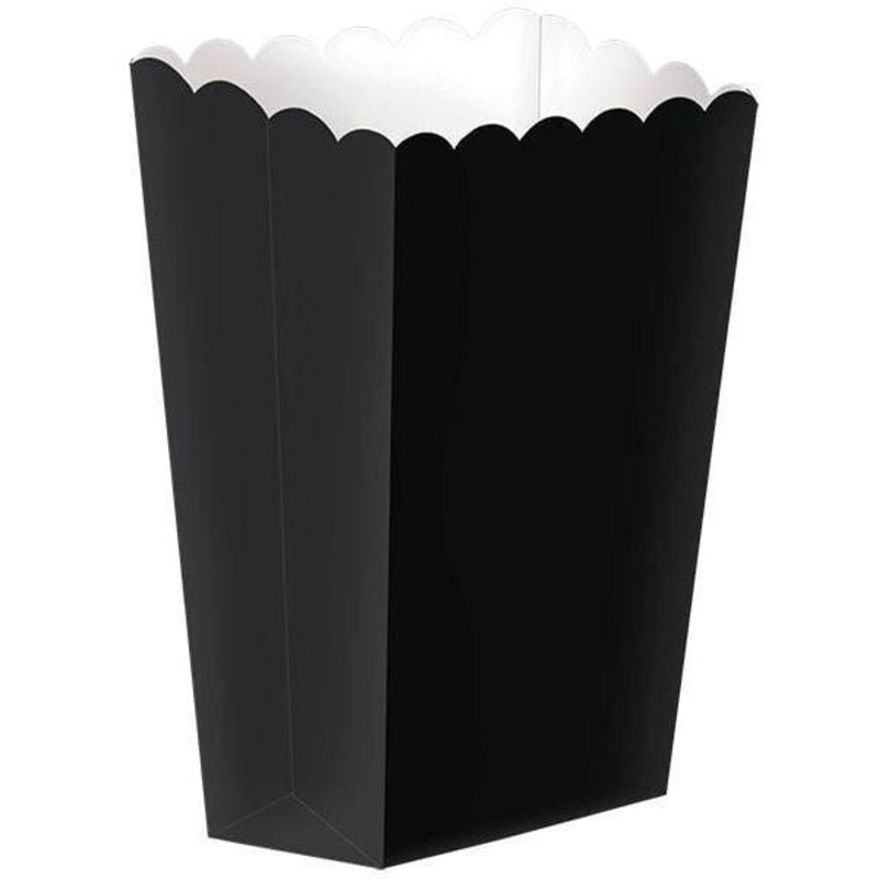 Popcorn Box - Black 5/pkg.