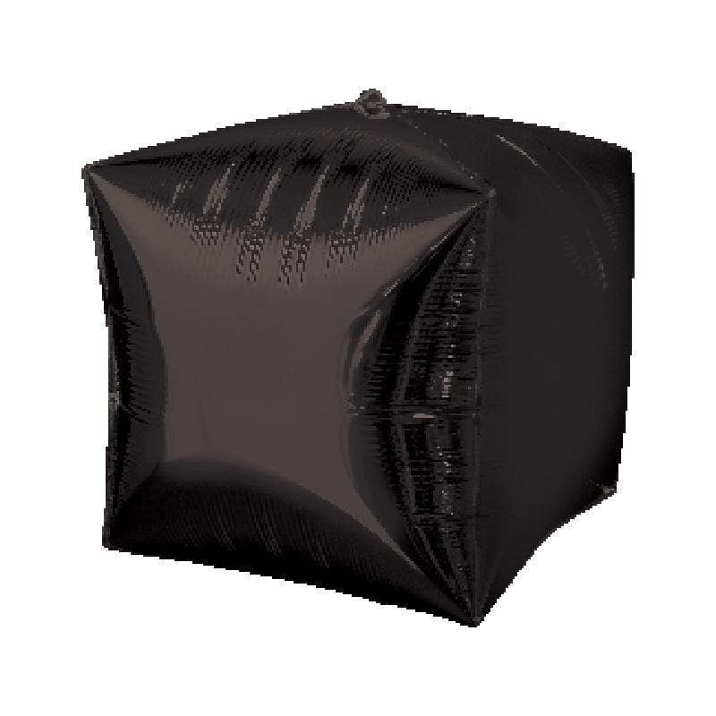 Black Cubez Balloon, 15 Inches