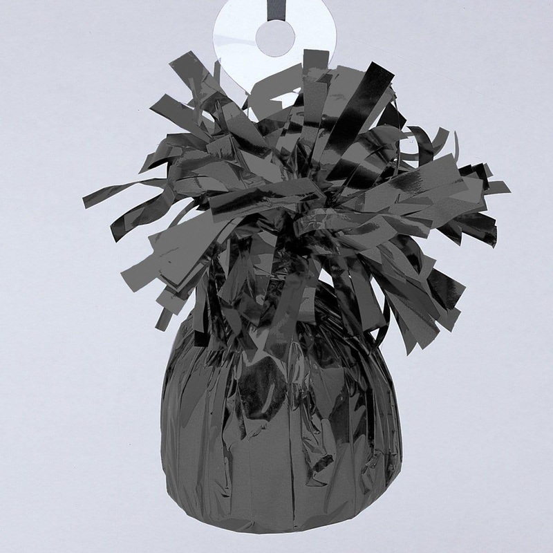 Black Foil Balloon Weight