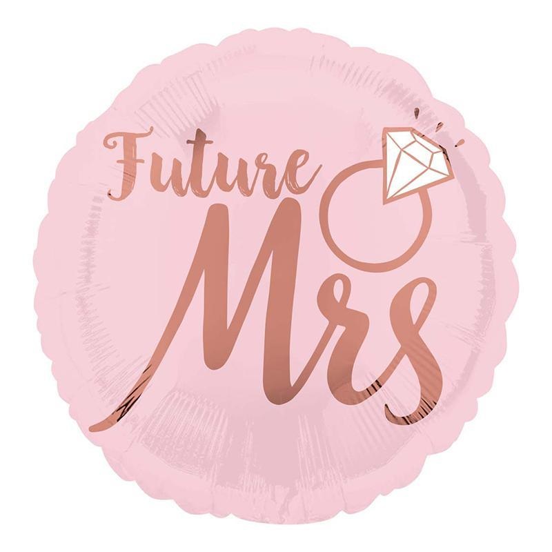 Future Mrs Foil Balloon, 18 Inches
