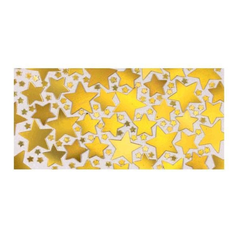 Metallic Star Confetti - Gold
