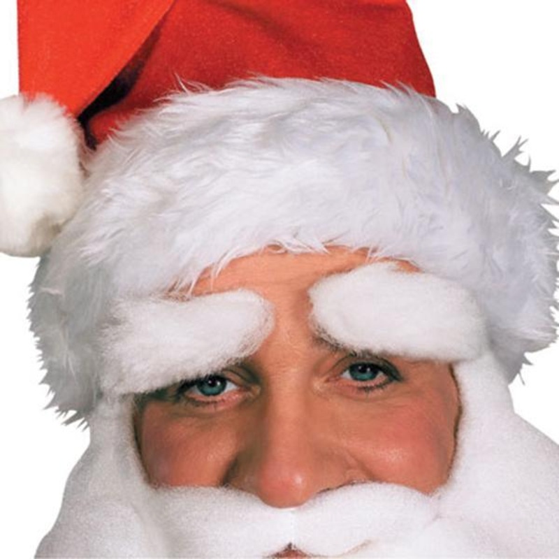 Mohair Santa Eyebrows
