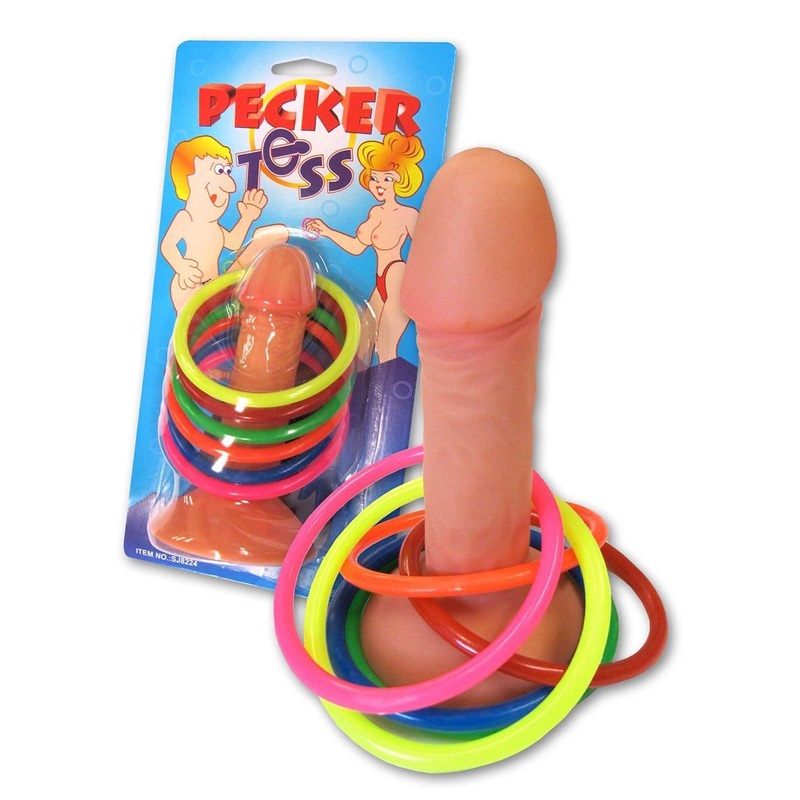 Pecker ring toss game