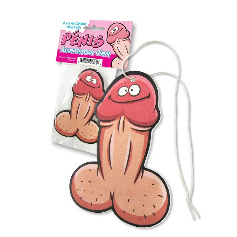 Pecker-shaped air freshener