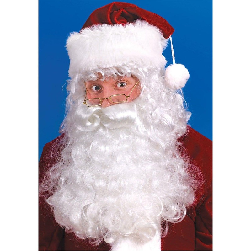 Santa Beard & Wig Set