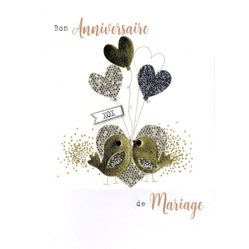 Small Card - Bon Anniversaire De Mariage
