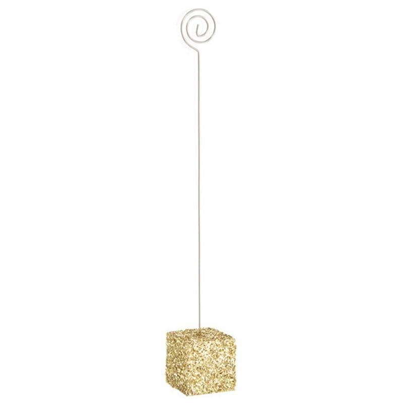 Table Card Holder - Gold Glitter