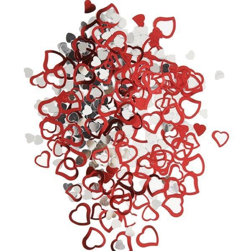 Hearts Foil Confetti