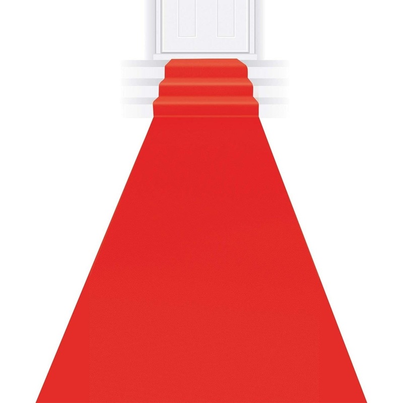 Hollywood Red Floor Runner, 1 Count