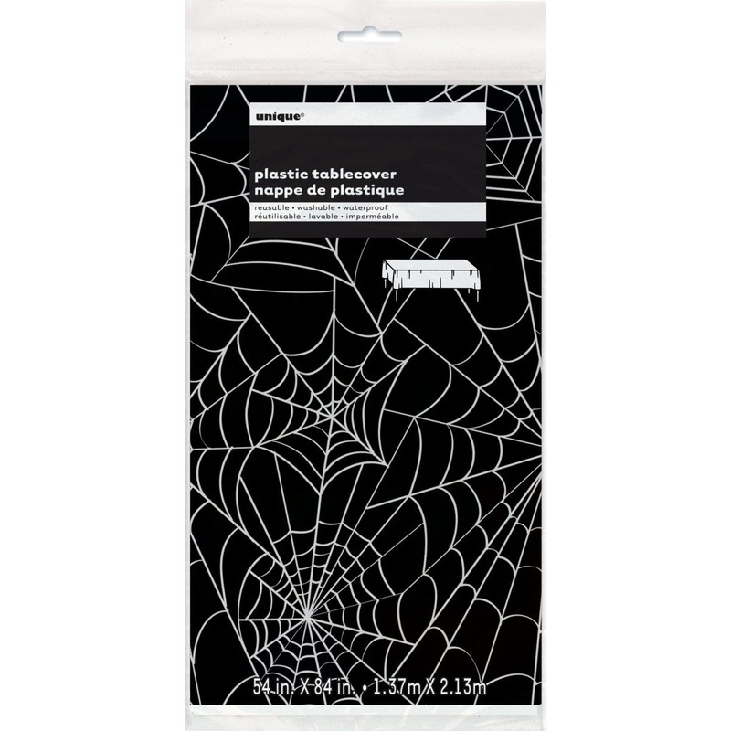 Rectangular Spider Web Table Cover, 54 x 84 Inches, 1 Count