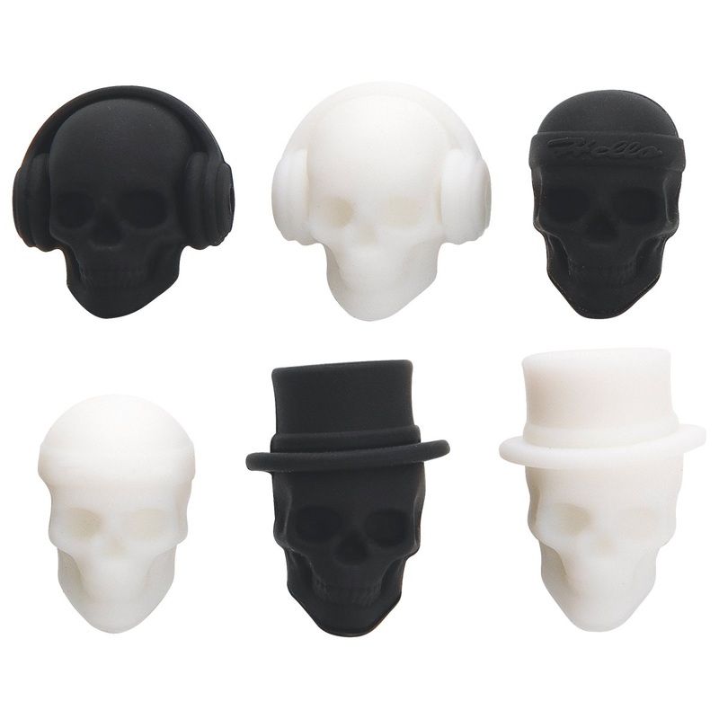 Skull Drink Markers, 6 Count