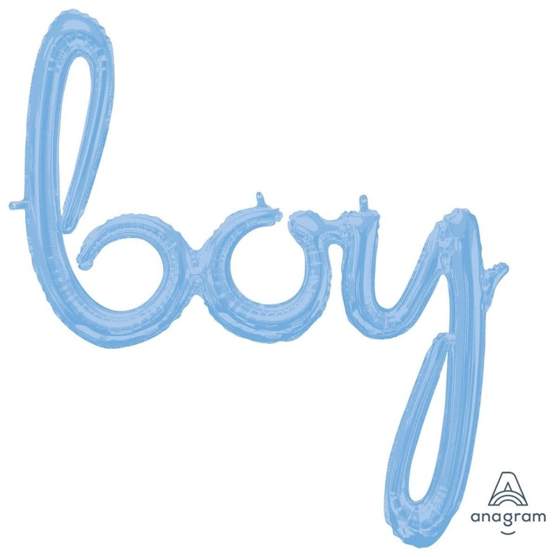 Boy Air Filled Foil Balloon