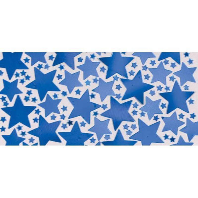Confetti - Metallic Blue Stars
