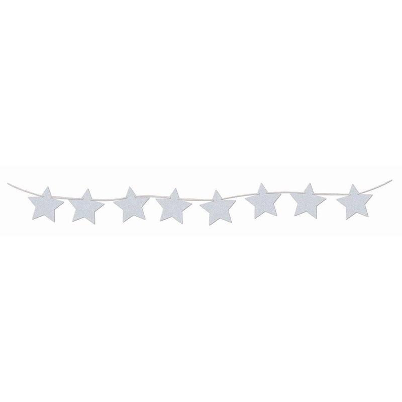 Diamond Star Banner 8ft. - Light Blue