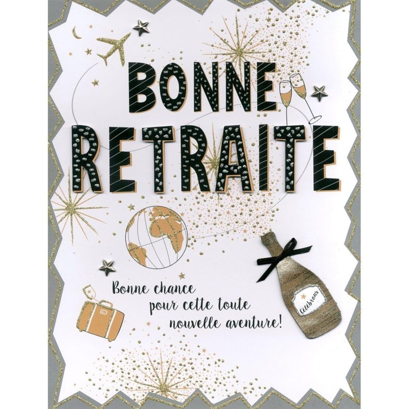 Gigantic Card - Bonne Retraite Travel