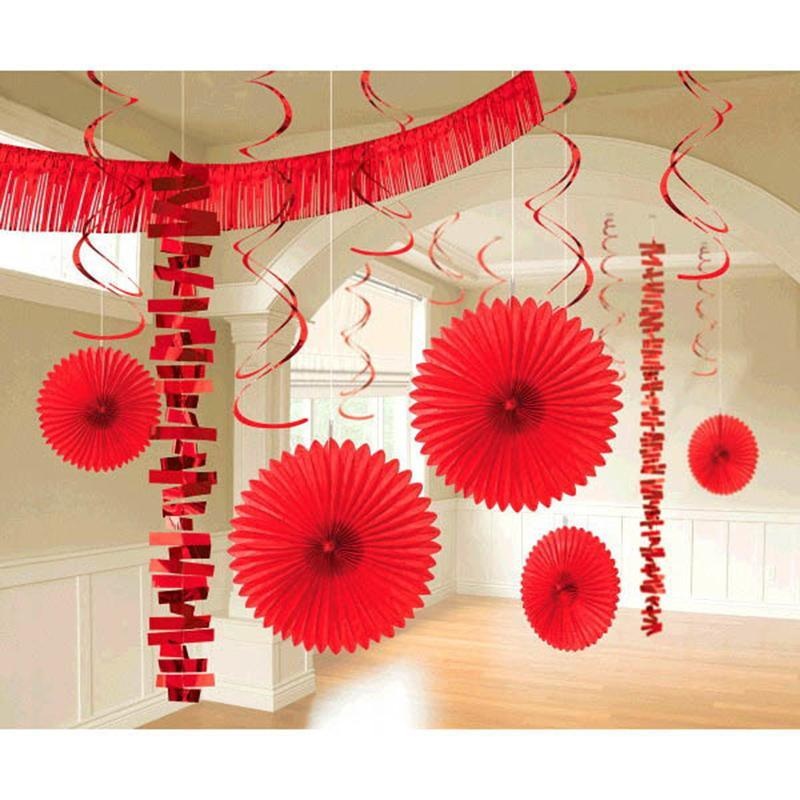 Hanging Decorating Kit - Apple Red 18/pkg.