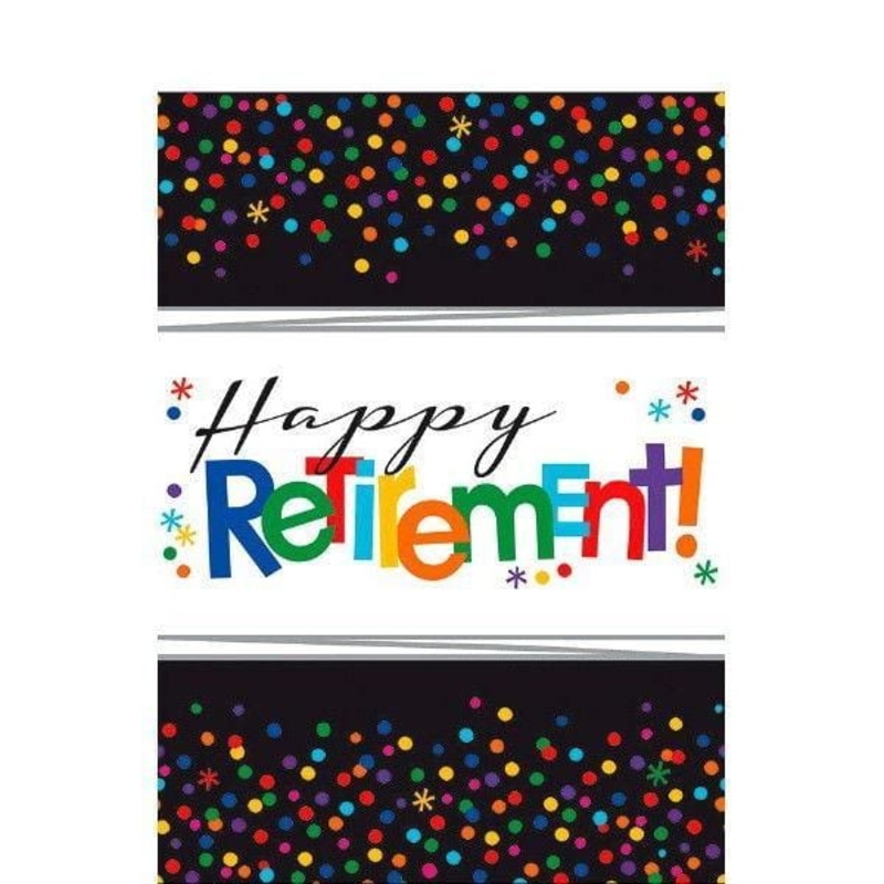 Officially Retired - Plastic Table Cover 54 X 102 In.