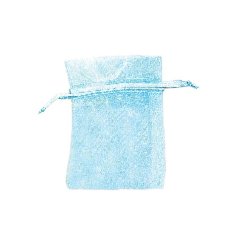 Organza Bag - Blue 3 x 4 in. 12/pkg.
