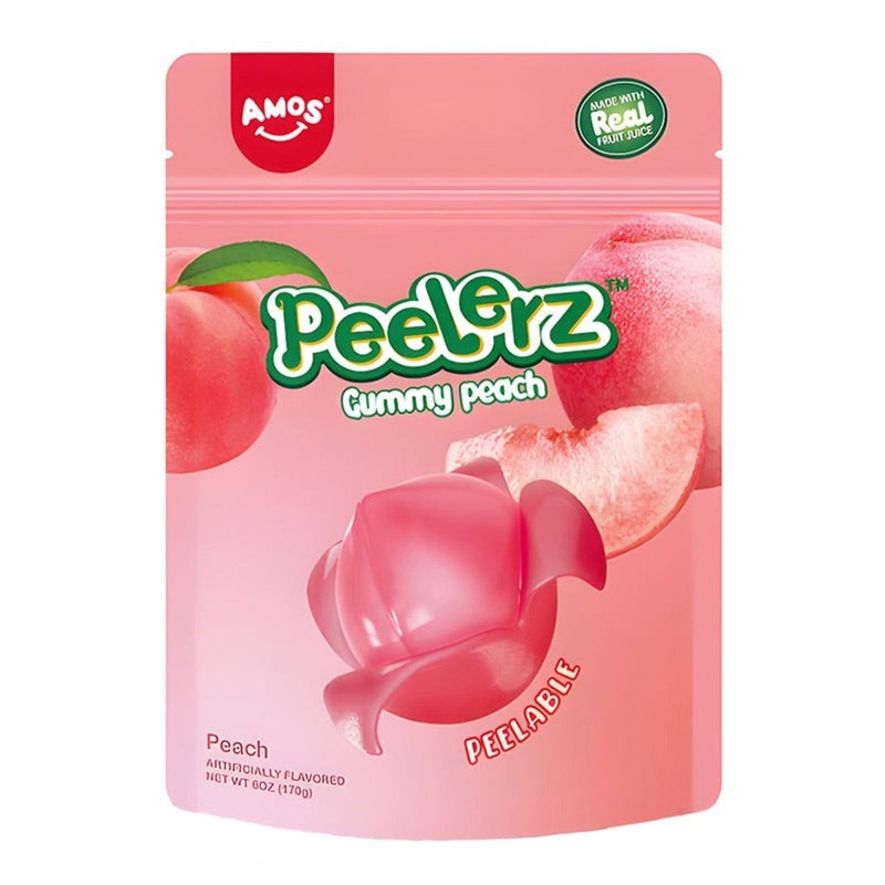 Peelerz Gummy Peach, 170g, 1 Count