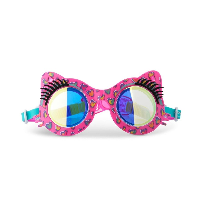 Pink Puurty Paws Swim Goggles for Kids