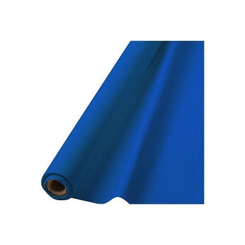 Plastic Tablecover Roll - Royal Blue