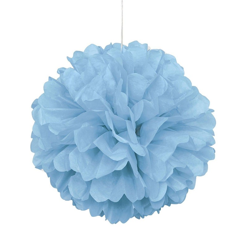 Puff Decor - Powder Blue 16 in.