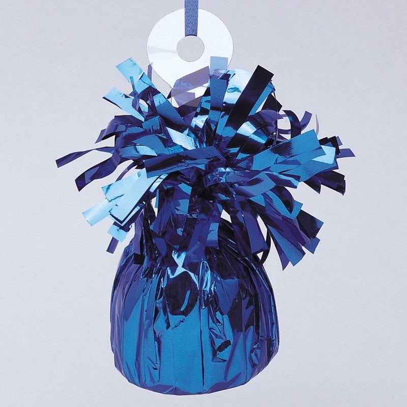 Royal Blue Foil Balloon Weight
