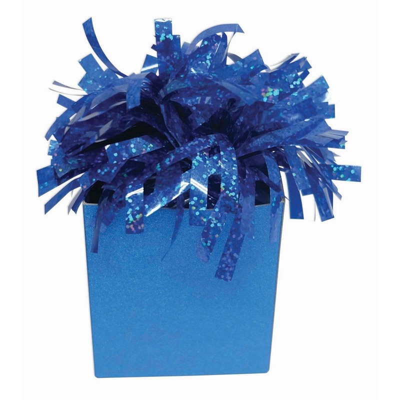 Royal Blue Mini Tote Balloon Weight