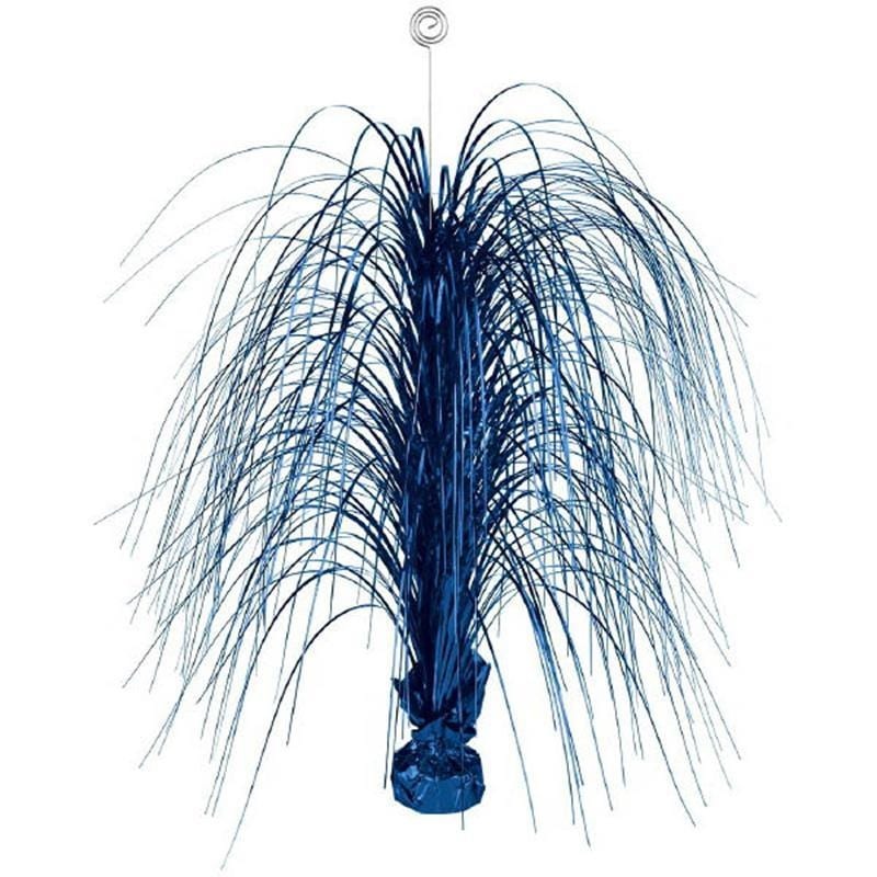 Royal Blue Spray Centerpiece, 28 Inches, 1 Count